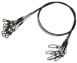 HALCO 20LB 11 INCH SNAP TRACE - 6 PER BAG