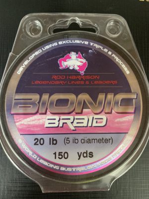 Bionic Braid 150 yds - 20lb