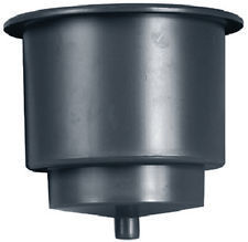 BLA DRINK HOLDER RECESSED BLACK PLASTIC