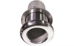 BOATS & MORE SKIN FITTING G316 S/S 38MM HOSE TAIL