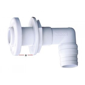 BLA CONNECTOR THRU HULL ELBOW POLY