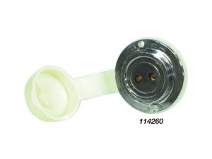 BLA CABLE CONNECTOR FLUSH 2 PIN 3A