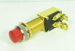 BLA SWITCH MOMENTARY C/W RUBBER COVER