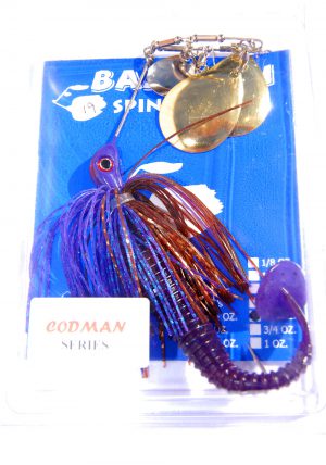 Bassman Spinnerbait Codman Series 4X4 Quadspin