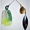 Outlaw-Spinner-7-Green-Head-–-Clear-w-Green-Scale-White-w-Chartreuse-Tips