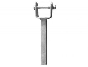 20 Sq x 180mm Long: 52mm Inside U Bracket