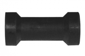 8" Rubber keel roller